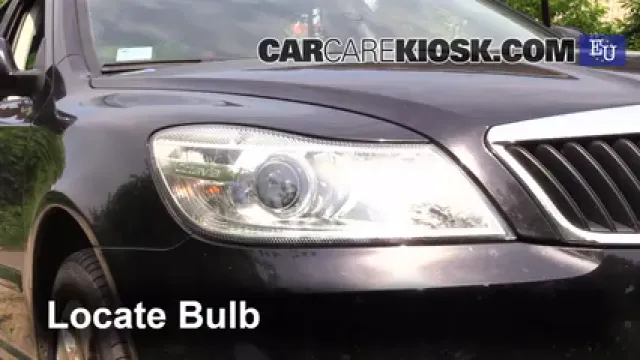 2011 Skoda Octavia TDI CR 2.0L 4 Cyl. Turbo Diesel Luces Faro delantero (reemplazar foco)